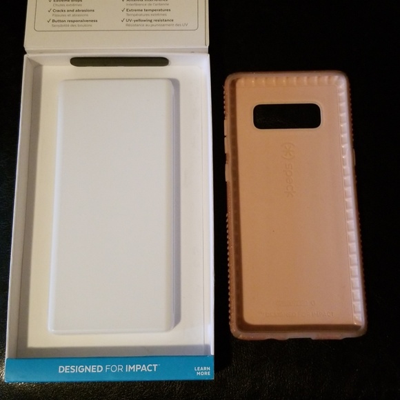 Speck Case Galaxy Note 8 Presidio Grip + Glitter - Picture 6 of 6